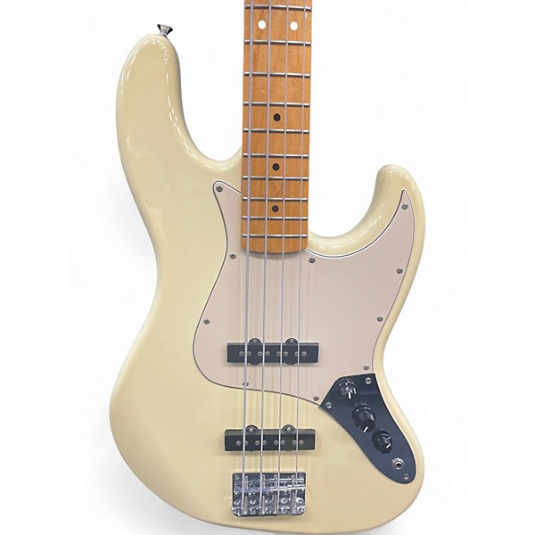 Used Tagima Woodstock Series TW73 Cream Electric Bass Guitar
