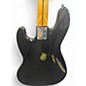 Used Squier Classic Vibe 1970S Jazz Bass Black Electric Bass Guitar