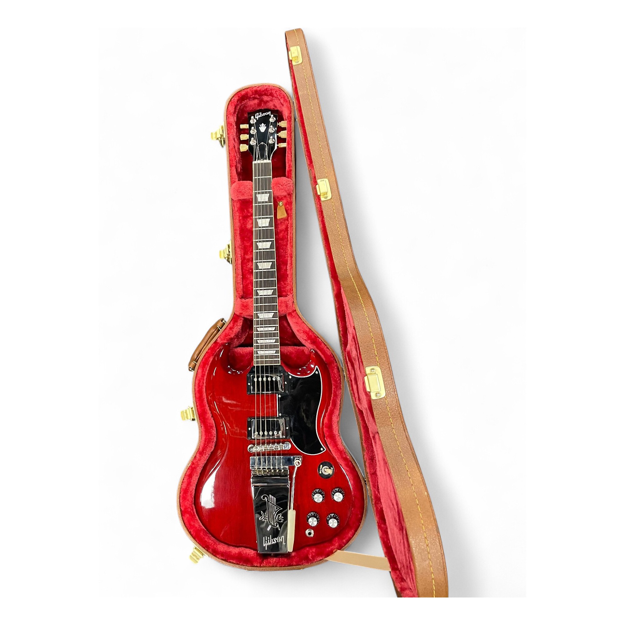 Used Gibson 1961 SG standard with Maestro Heritage Cherry Solid