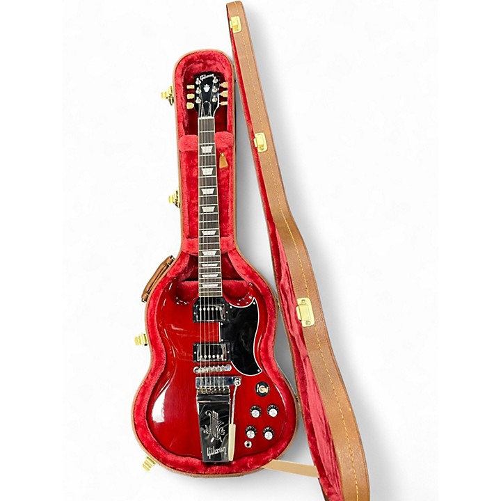 Used Gibson 1961 SG standard with Maestro Heritage Cherry Solid
