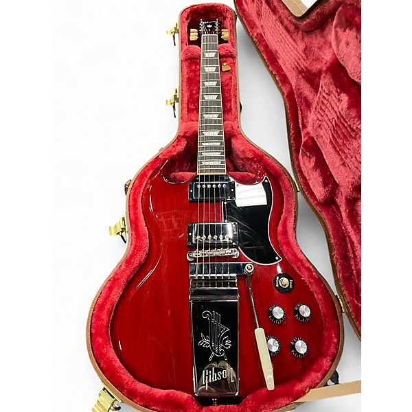 Used Gibson 1961 SG standard with Maestro Heritage Cherry Solid Body Electric Guitar