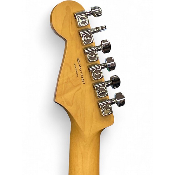 Used 2012 Fender Standard Stratocaster HSS 3 Color Sunburst Solid Body Electric Guitar
