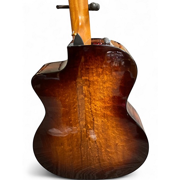Used Taylor 224CEKDLX 2 Color Sunburst Acoustic Electric Guitar