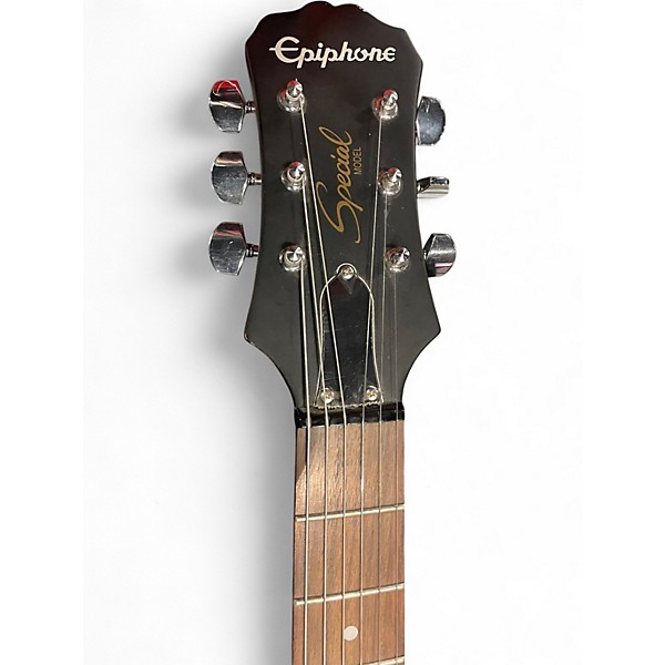 Used Epiphone Les Paul Special P90 Red Solid Body Electric Guitar
