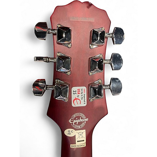 Used Epiphone Les Paul Special P90 Red Solid Body Electric Guitar