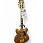 Used D'Angelico deluxe dc matte rose gold Hollow Body Electric Guitar thumbnail