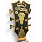 Used D'Angelico deluxe dc matte rose gold Hollow Body Electric Guitar