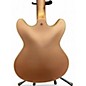 Used D'Angelico deluxe dc matte rose gold Hollow Body Electric Guitar