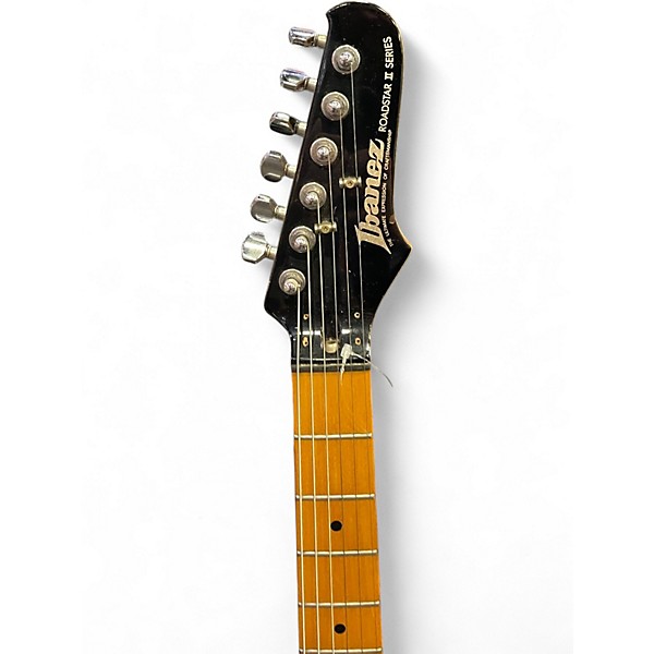 Used Ibanez Roadstar II HSS Black Solid Body Electric Guitar