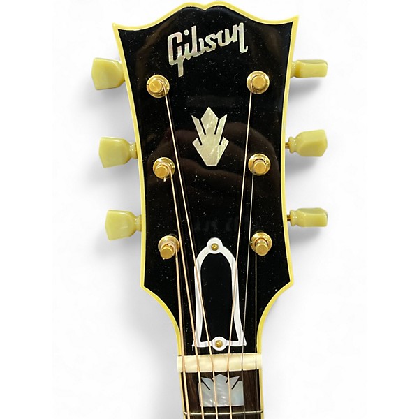 Used Gibson SJ-200 Natural Acoustic Electric Guitar