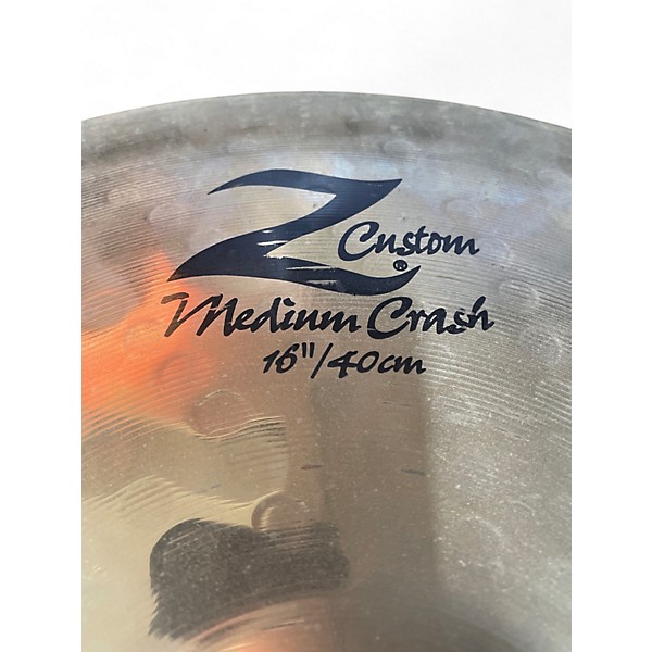 Used Zildjian 16in Z Custom Medium Crash Cymbal