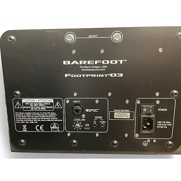 Used Barefoot Sound Footprint03 (Pair) Powered Monitor