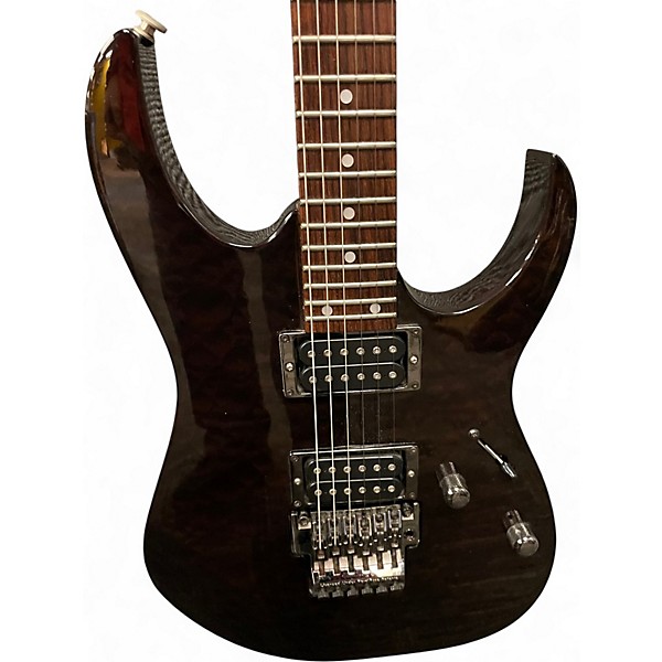 Used Ibanez RG520 Brown Quilt Solid Body Electric Guitar