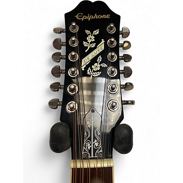 Used Epiphone DR212 Natural 12 String Acoustic Guitar