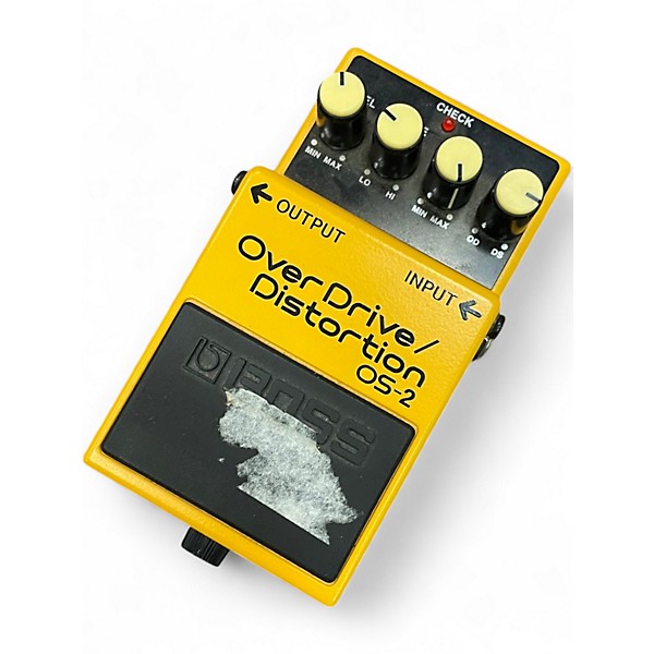 Used BOSS OS2 Overdrive Distortion Effect Pedal