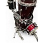 Used Pearl 5 Piece ACCENT COMBO Red Drum Kit