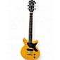 Used Firefly DOUBLE CUT Yellow Solid Body Electric Guitar thumbnail