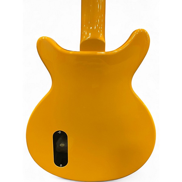 Used Firefly DOUBLE CUT Yellow Solid Body Electric Guitar