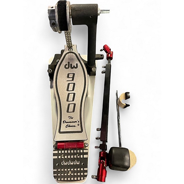 Used DW 9000 Series Double Double Bass Drum Pedal