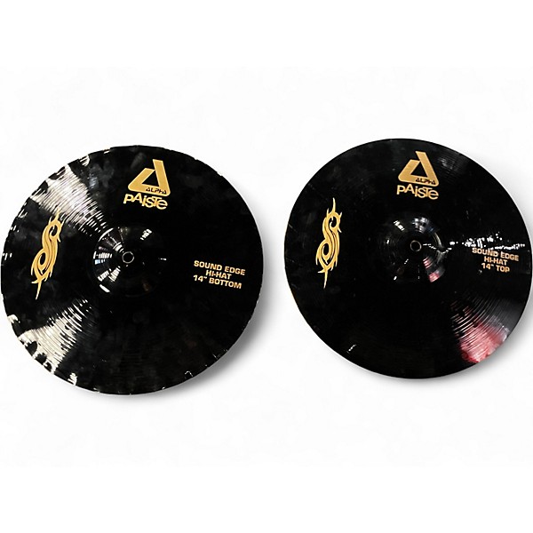 Used Paiste 3 Piece Joey Jordison Signature Series Alpha Cymbal