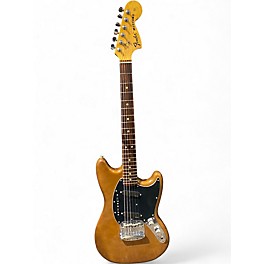 Used 1975 Fender Mustang Mocha Solid Body Electric Guitar