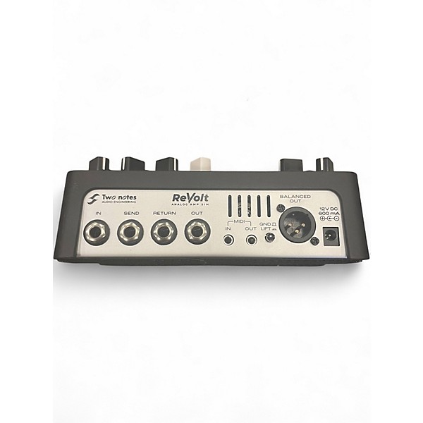 Used Two Notes AUDIO ENGINEERING ReVolt 3-Channel All-Analog Guitar Simulator Pedal Silver an Pedal