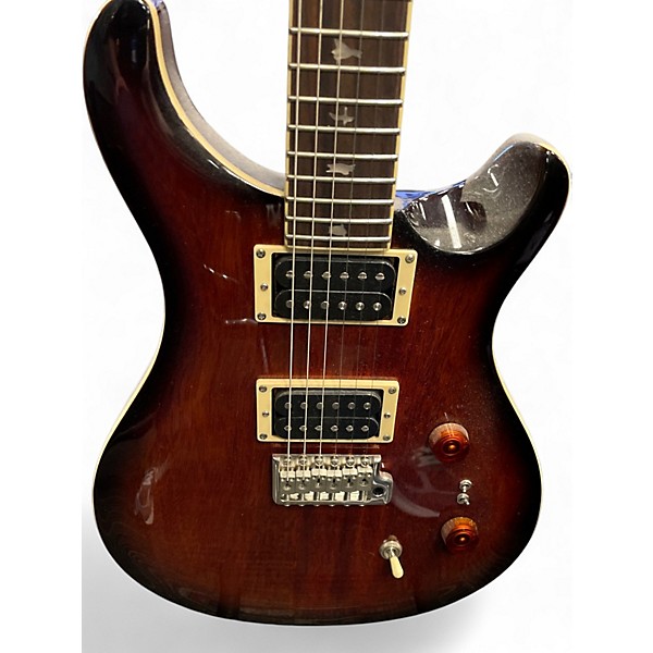 Used PRS SE Standard 24 Brown Sunburst Solid Body Electric Guitar