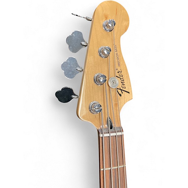 Used Fender Precision Bass Pearl White Electric Bass Guitar