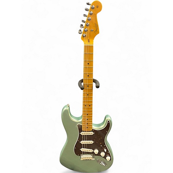 Used Fender American Professional II Stratocaster mystic surf green Solid Body Electric Guitar
