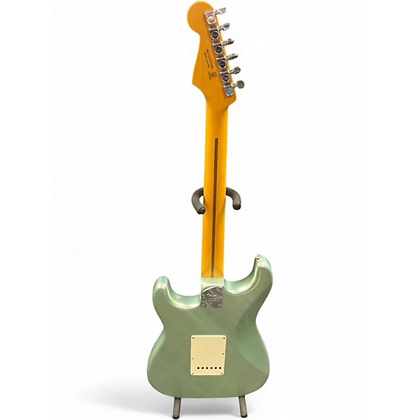 Used Fender American Professional II Stratocaster mystic surf green Solid Body Electric Guitar