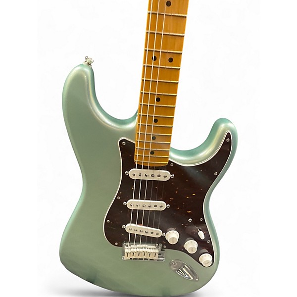Used Fender American Professional II Stratocaster mystic surf green Solid Body Electric Guitar