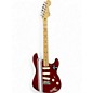 Used 2006 Fender Standard FSR Stratocaster Red Sparkle Solid Body Electric Guitar thumbnail