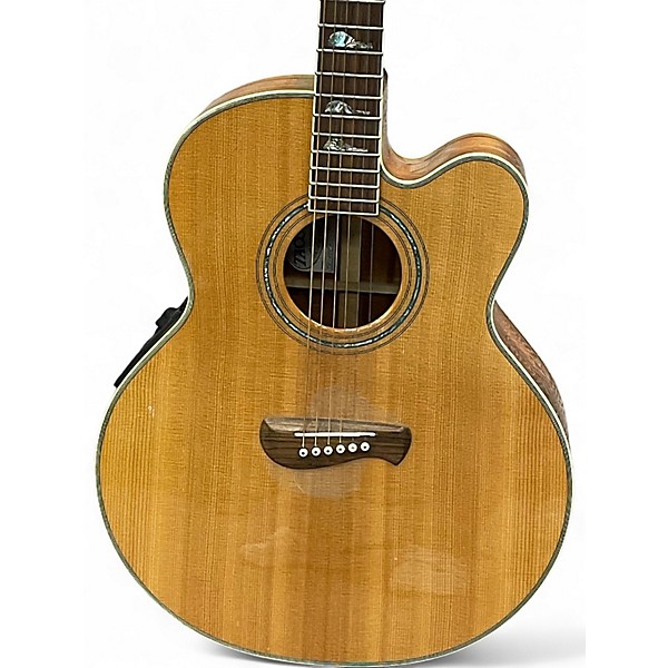 Used Tacoma JK50CE Natural Acoustic Electric Guitar