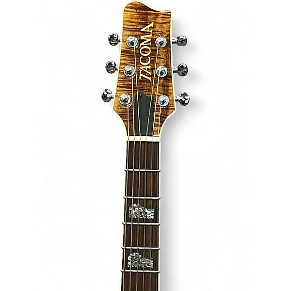 Used Tacoma JK50CE Natural Acoustic Electric Guitar
