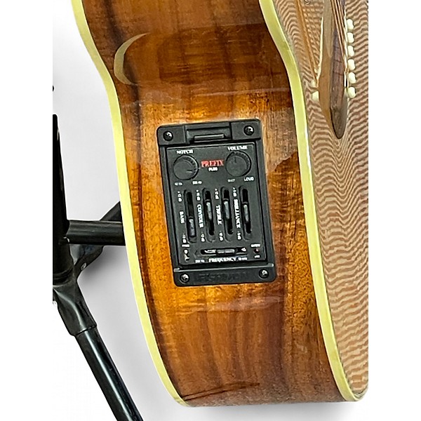 Used Tacoma JK50CE Natural Acoustic Electric Guitar