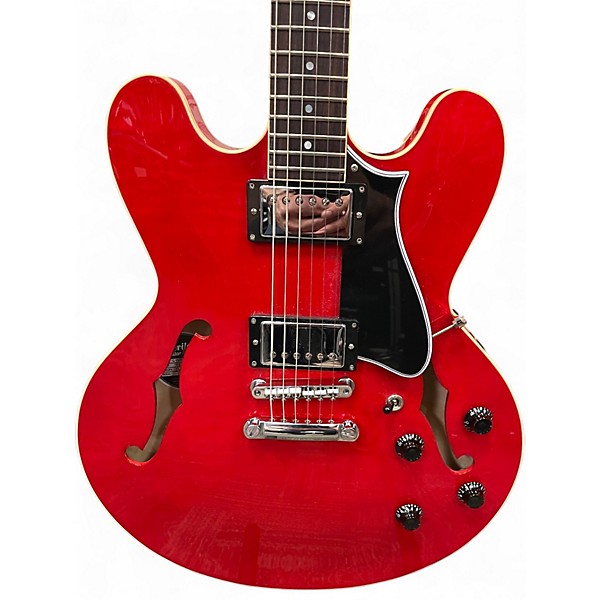 Used The Heritage H535 Cherry Hollow Body Electric Guitar