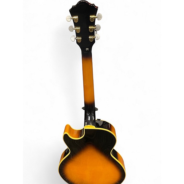 Used Ibanez GB10 Sunburst Hollow Body Electric Guitar