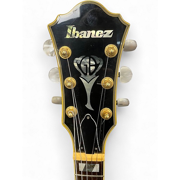 Used Ibanez GB10 Sunburst Hollow Body Electric Guitar