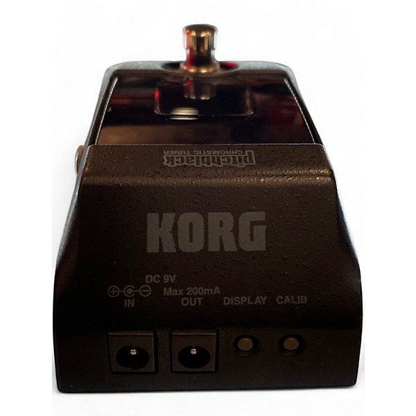 Used KORG PB01 Pitchblack Chromatic Tuner Pedal