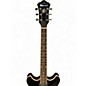 Used Ibanez AS73 Artcore Blue Sunburst Hollow Body Electric Guitar