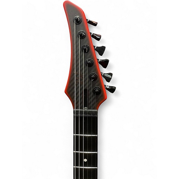 Used Ruf SCHRODINGER Red to Black Fade Solid Body Electric Guitar
