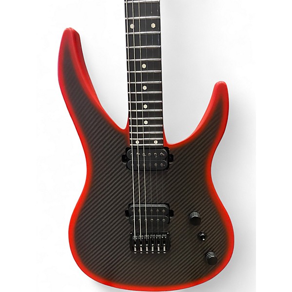 Used Ruf SCHRODINGER Red to Black Fade Solid Body Electric Guitar