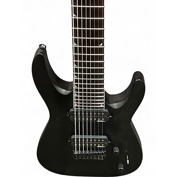 Used Jackson JS32-8 Dinky DKA 8 String BLACK Solid Body Electric Guitar