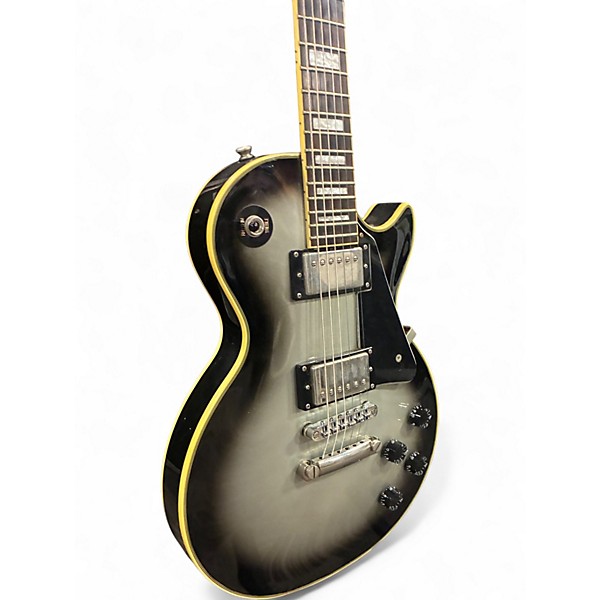 Used Epiphone Les Paul Custom Pro Silverburst Solid Body Electric Guitar