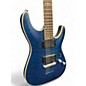 Used Schecter Guitar Research C1 Platinum transparent midnight blue Solid Body Electric Guitar