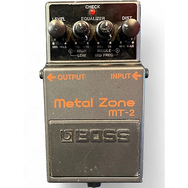 Used BOSS MT-2 Effect Pedal