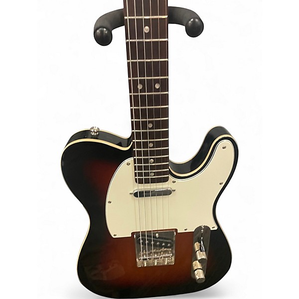 Used Squier Classic Vibe Telecaster Custom 3 Color Sunburst Solid Body Electric Guitar