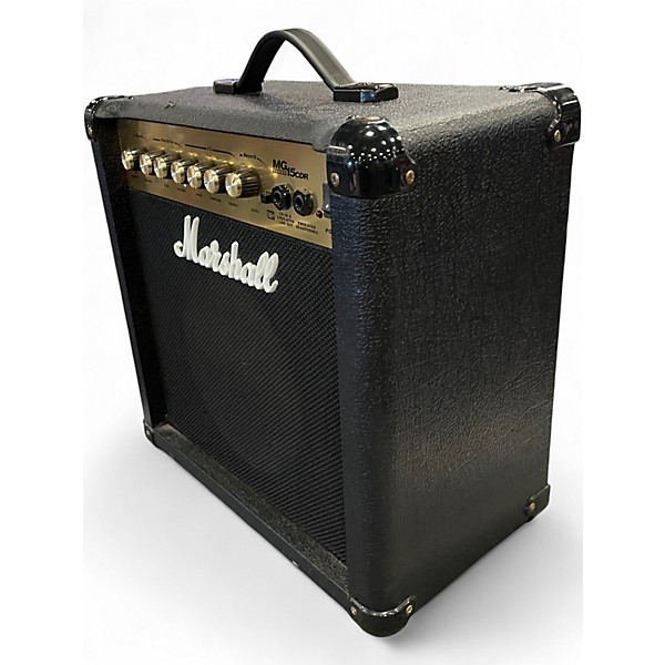 Used Marshall MG15CDR 15W 1X8 Guitar Combo Amp