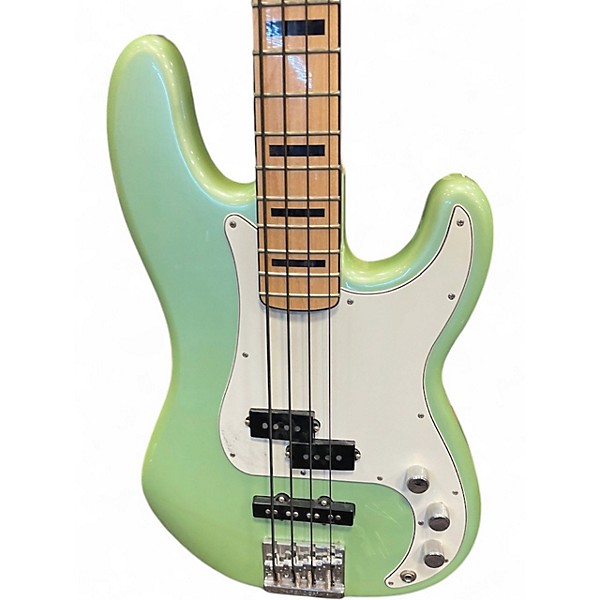Used Fender FSR Deluxe Special Precision Bass SEA FOAM PEARL Electric Bass Guitar
