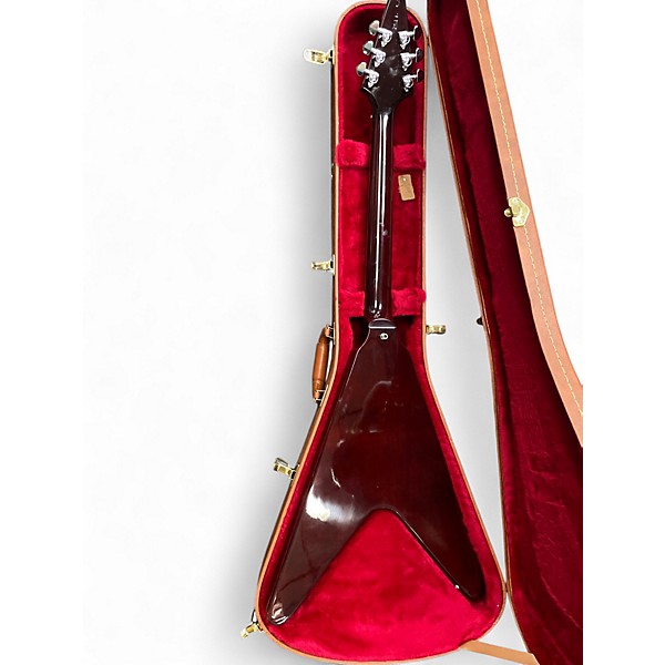 Used Gibson Flying V AGED CHERRY Solid Body Electric Guitar